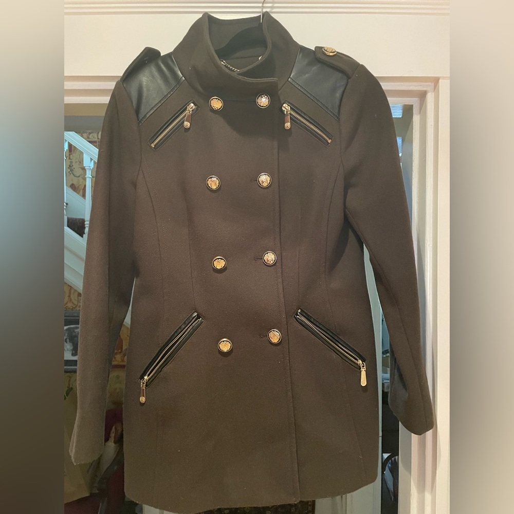 Vince Camuto size medium dark green peacoat